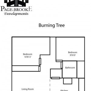 Burning Tree Apartments 2BR Floorplan
